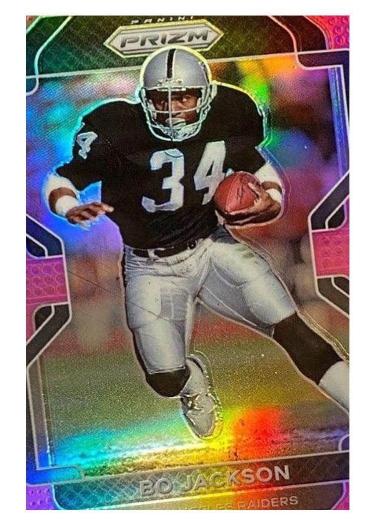 2021 Panini Prizm Base Set Bo Jackson #185 card