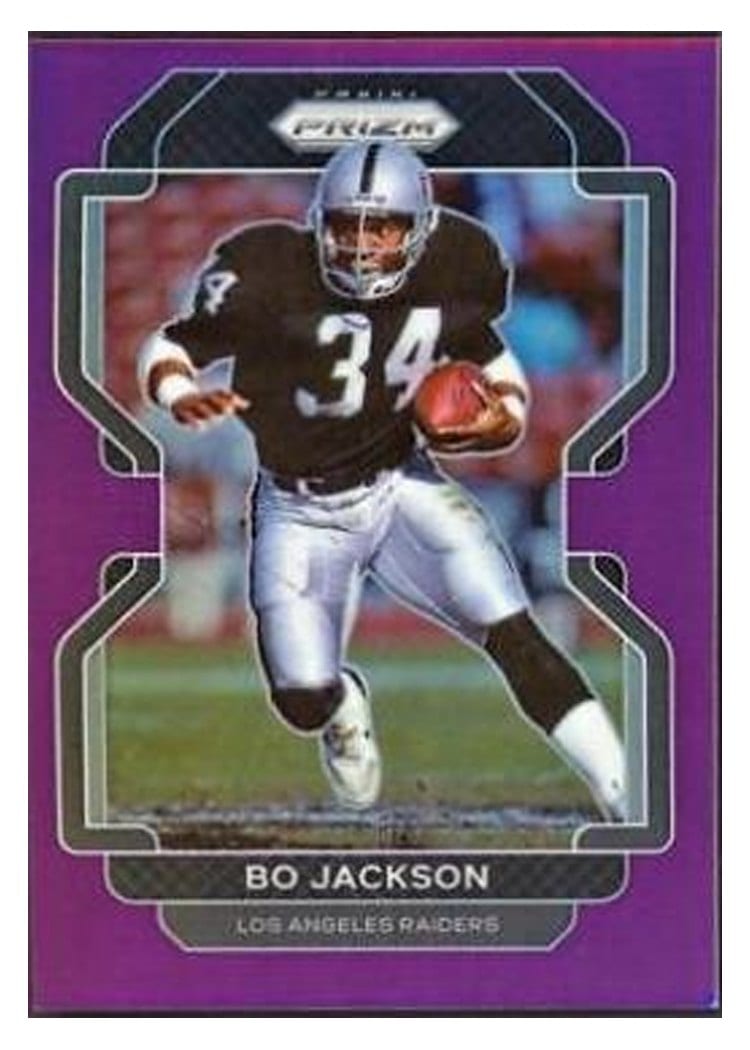 2021 Panini Prizm Base Set Bo Jackson #185 card