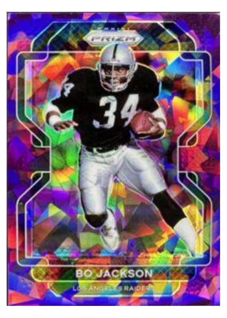 2021 Panini Prizm Base Set Bo Jackson #185 card