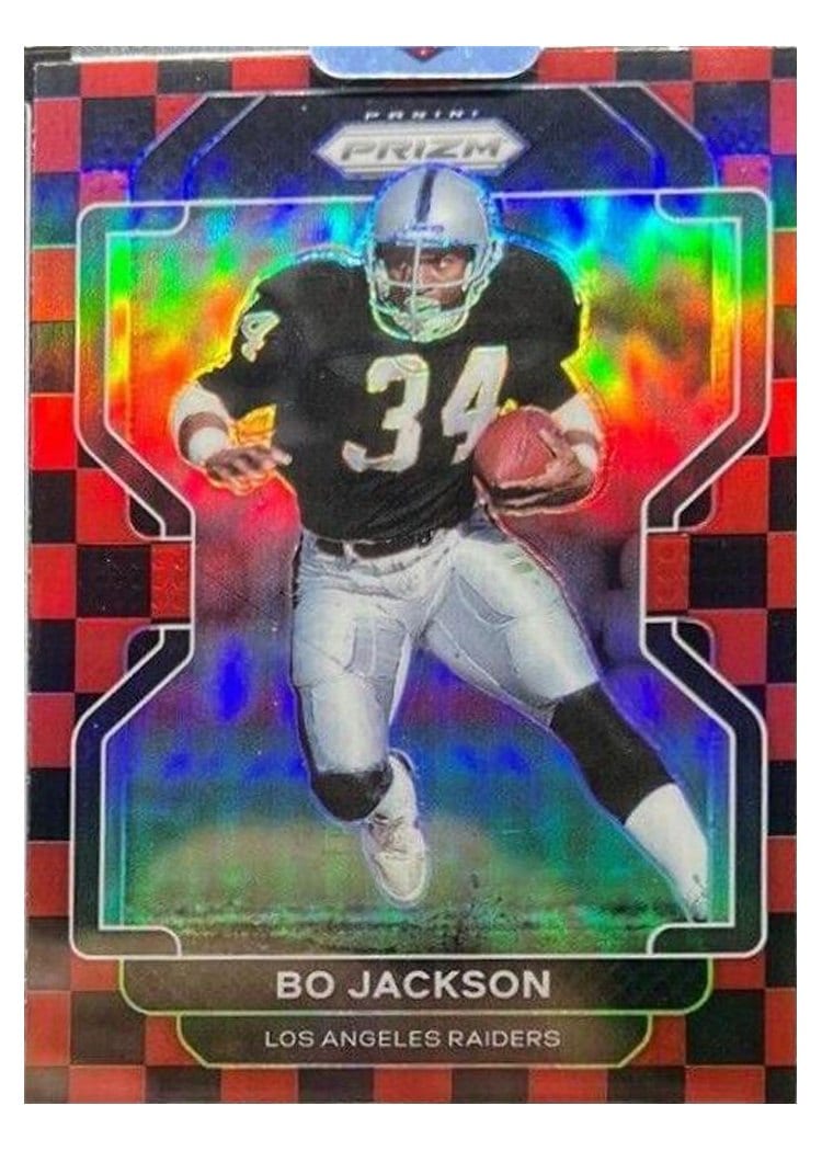 2021 Panini Prizm Base Set Bo Jackson #185 card