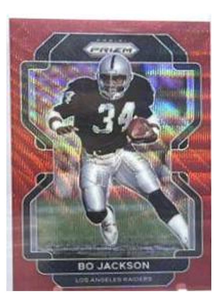 2021 Panini Prizm Base Set Bo Jackson #185 card