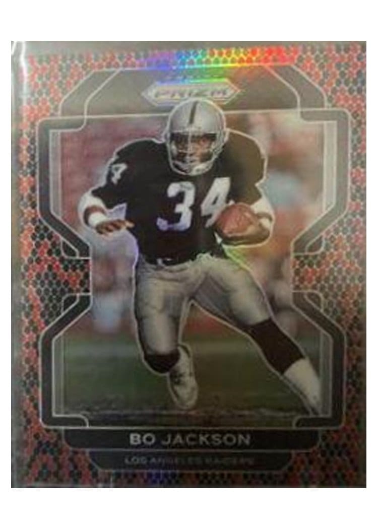 2021 Panini Prizm Base Set Bo Jackson #185 card