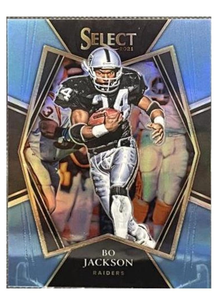 2021 Panini Select Base Set Bo Jackson #139 card