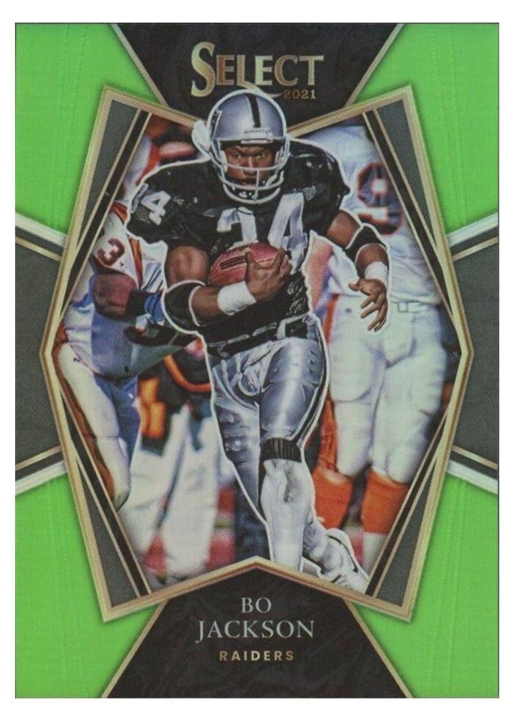 2021 Panini Select Base Set Bo Jackson #139 card