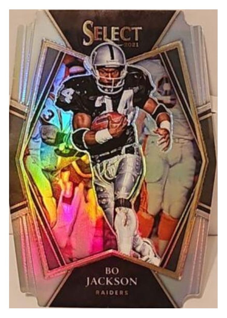 2021 Panini Select Base Set Bo Jackson #139 card