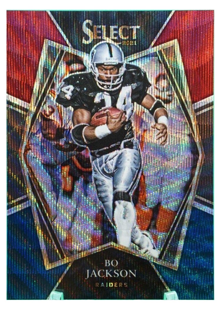2021 Panini Select Base Set Bo Jackson #139 card