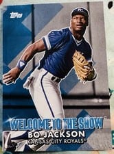 2022 Topps Welcome to the Show Autographs Bo Jackson #WTTS-33
