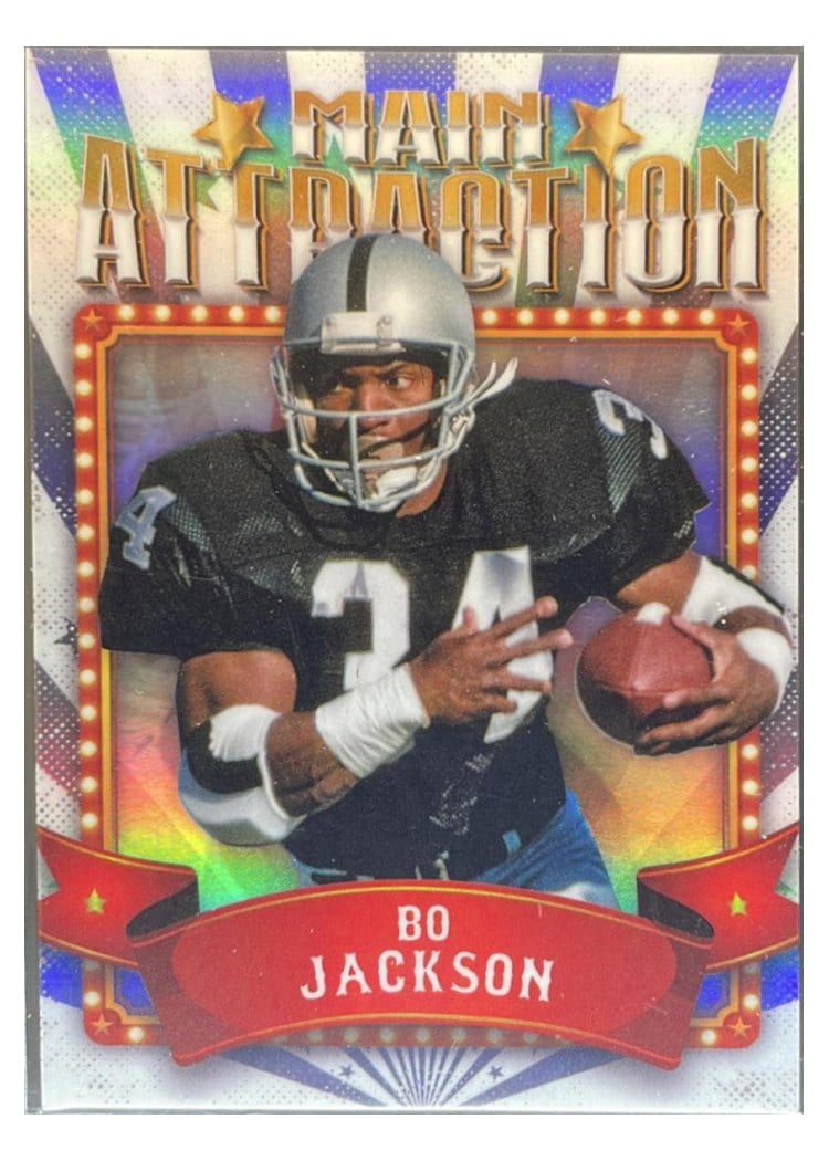 2024 Finest Main Attraction Bo Jackson #MA-18 card