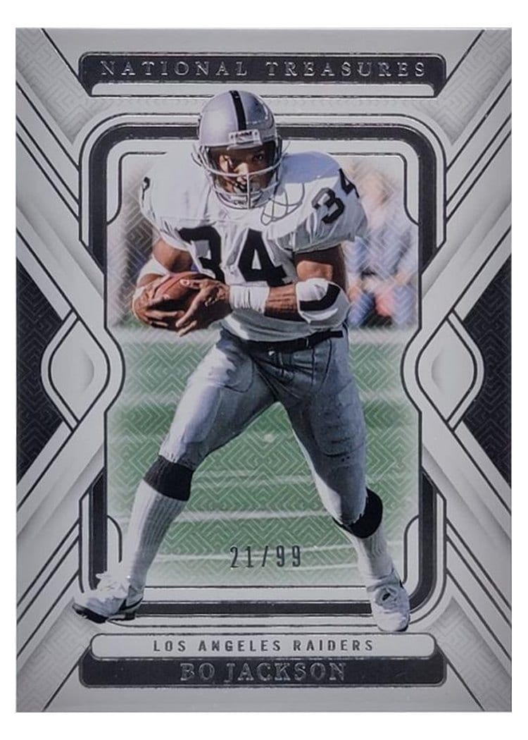 2024 Panini National Treasures Base Set Bo Jackson #54 card