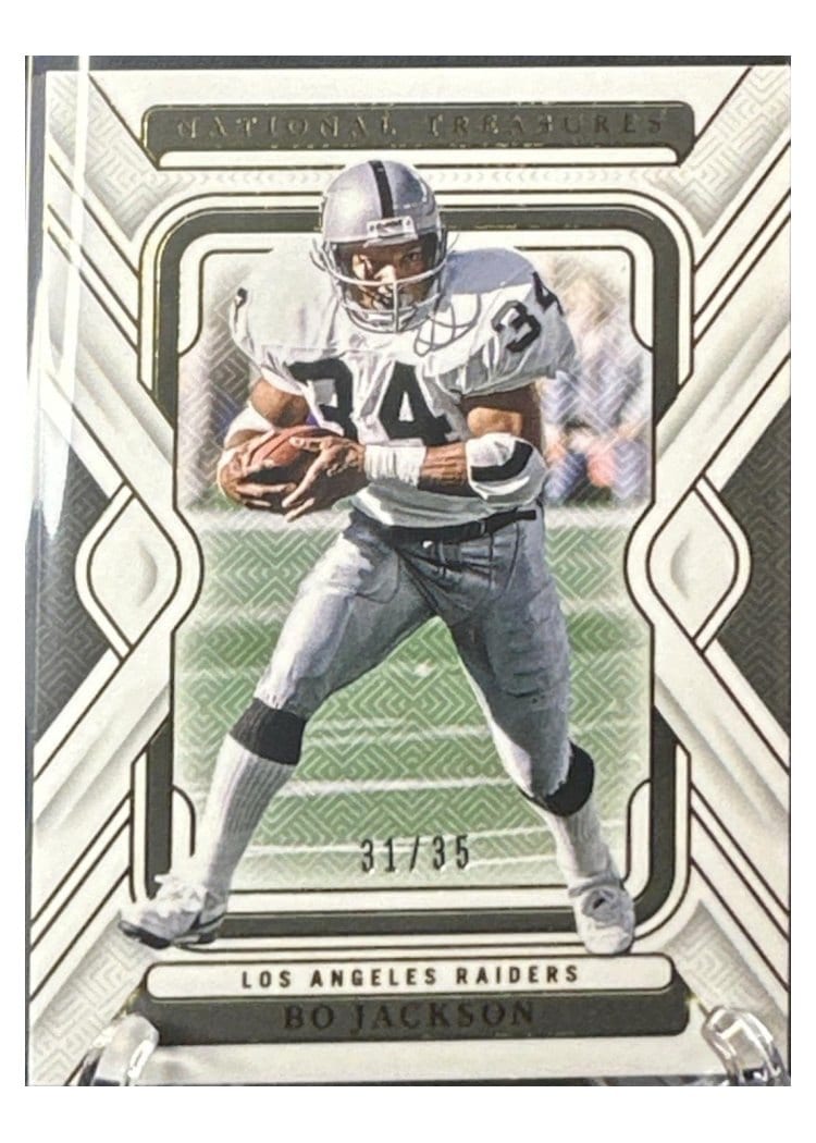 2024 Panini National Treasures Base Set Bo Jackson #54 card