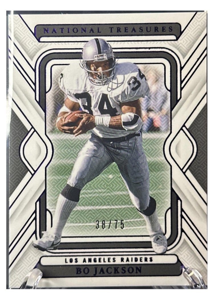 2024 Panini National Treasures Base Set Bo Jackson #54 card