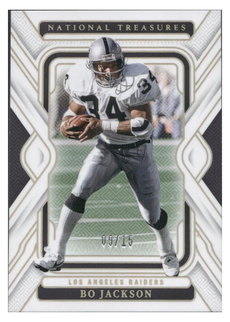 2024 Panini National Treasures Base Set Bo Jackson #54 card