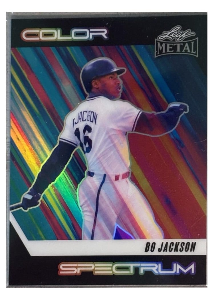 2025 Leaf Metal Color Spectrum Bo Jackson #CB-2 card