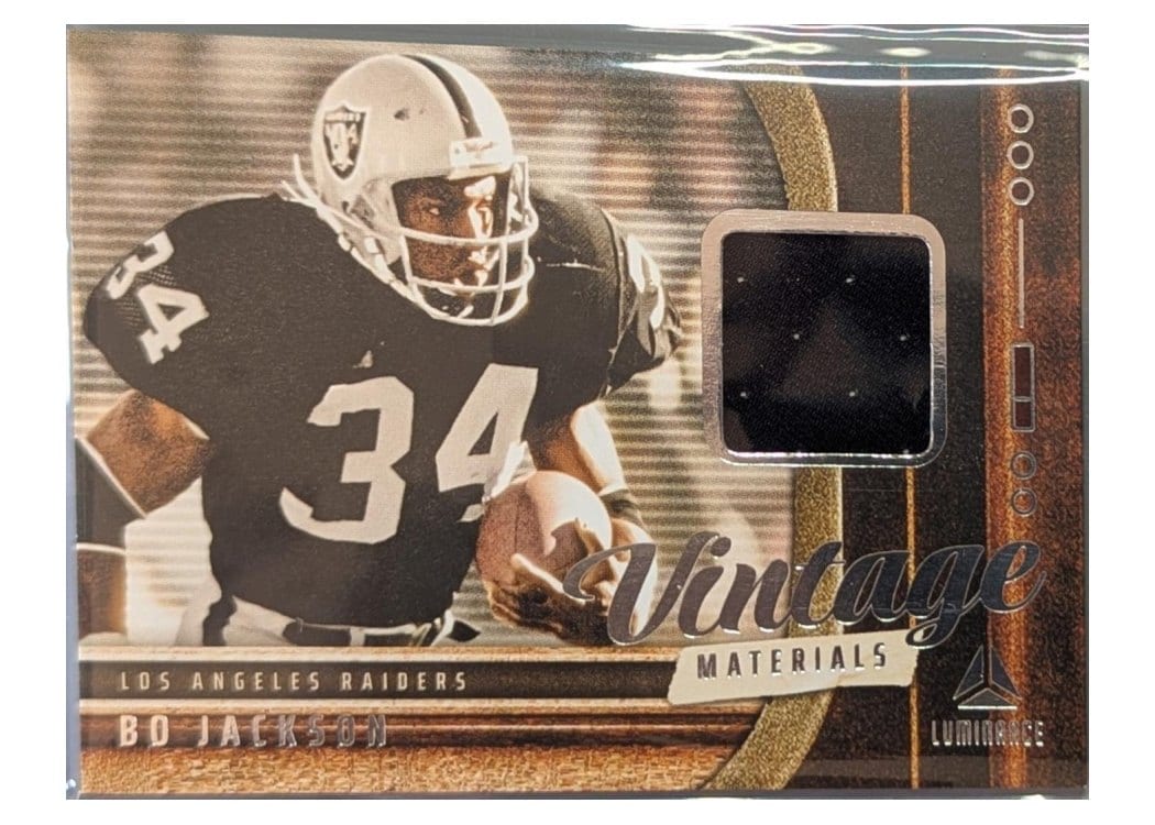 2025 Panini Luminance Vintage Materials Bo Jackson #6