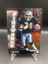 2025 Panini Prizm Black Fireworks Bo Jackson #19