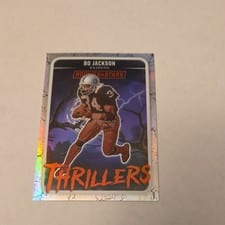 2025 Panini Rookies & Stars Thrillers Bo Jackson #1 card