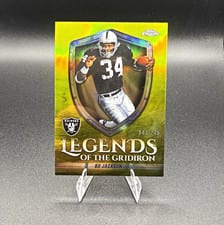 2025 Topps Chrome Legends of the Gridiron Bo Jackson #LOG-17