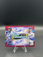 2025 Topps Cosmic Chrome Star Cluster Dual Autographs Bo Jackson/Bobby Witt Jr. #SCDA-JW