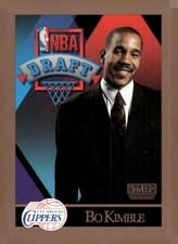 1990-91 SkyBox Base Set Bo Kimble #359 card