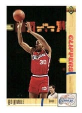 1991-92 Upper Deck Base Set Bo Kimble #114 card
