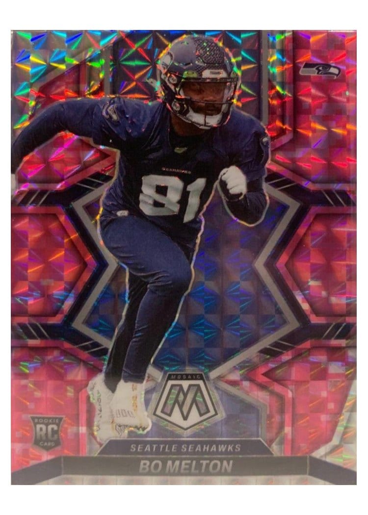 2022 Panini Mosaic Base Set Bo Melton #348 card