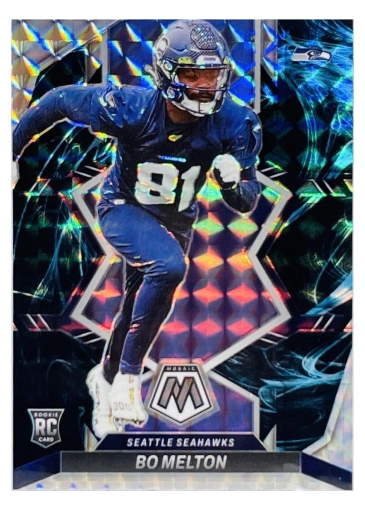 2022 Panini Mosaic Base Set Bo Melton #348 card