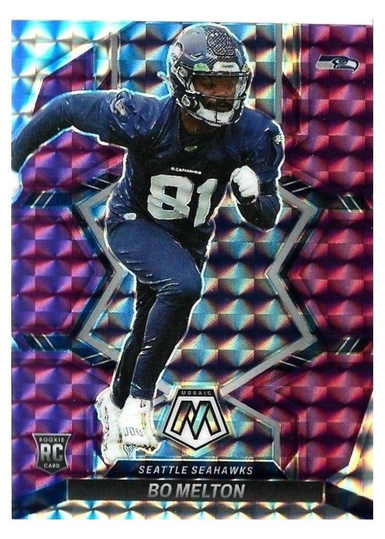 2022 Panini Mosaic Base Set Bo Melton #348 card