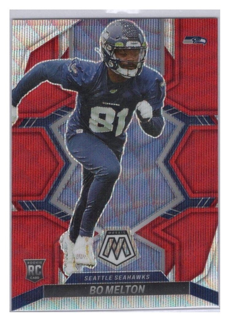 2022 Panini Mosaic Base Set Bo Melton #348 card