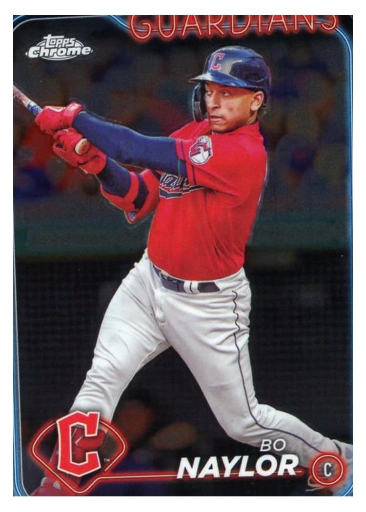 2024 Topps Chrome Base Set Bo Naylor #158 card