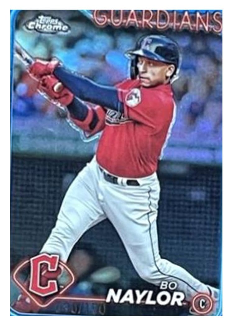 2024 Topps Chrome Base Set Bo Naylor #158 card