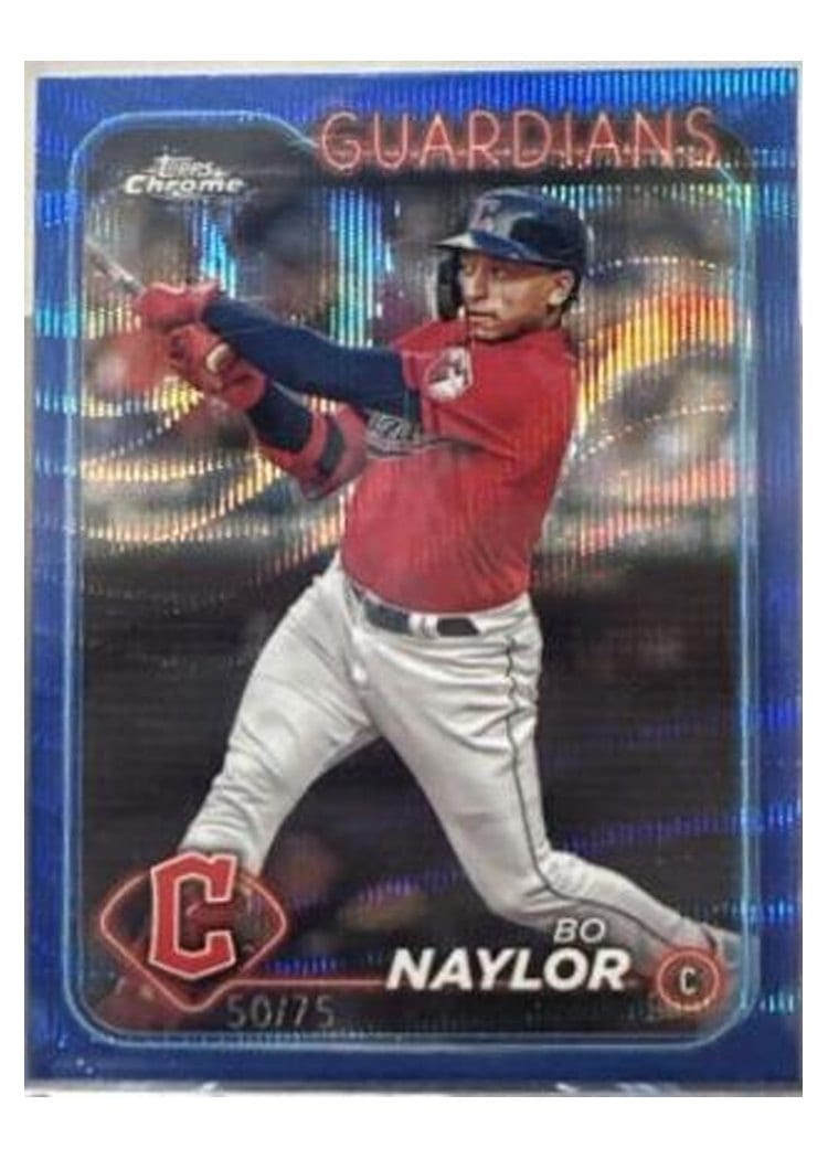 2024 Topps Chrome Base Set Bo Naylor #158 card