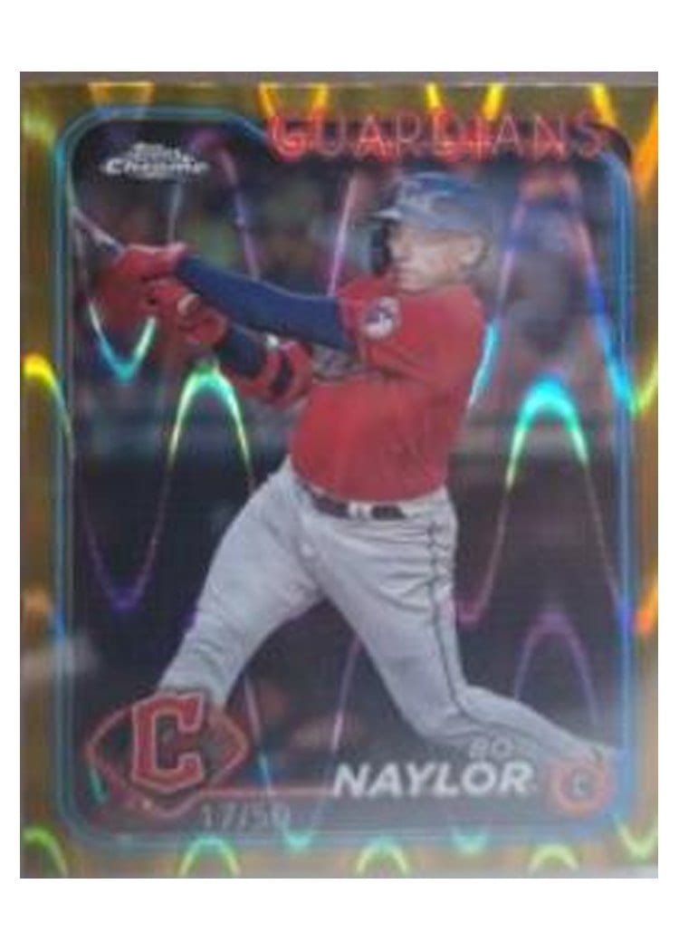 2024 Topps Chrome Base Set Bo Naylor #158 card