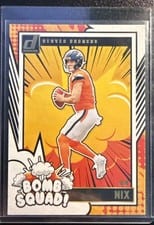 2024 Donruss Bomb Squad Bo Nix #27 card