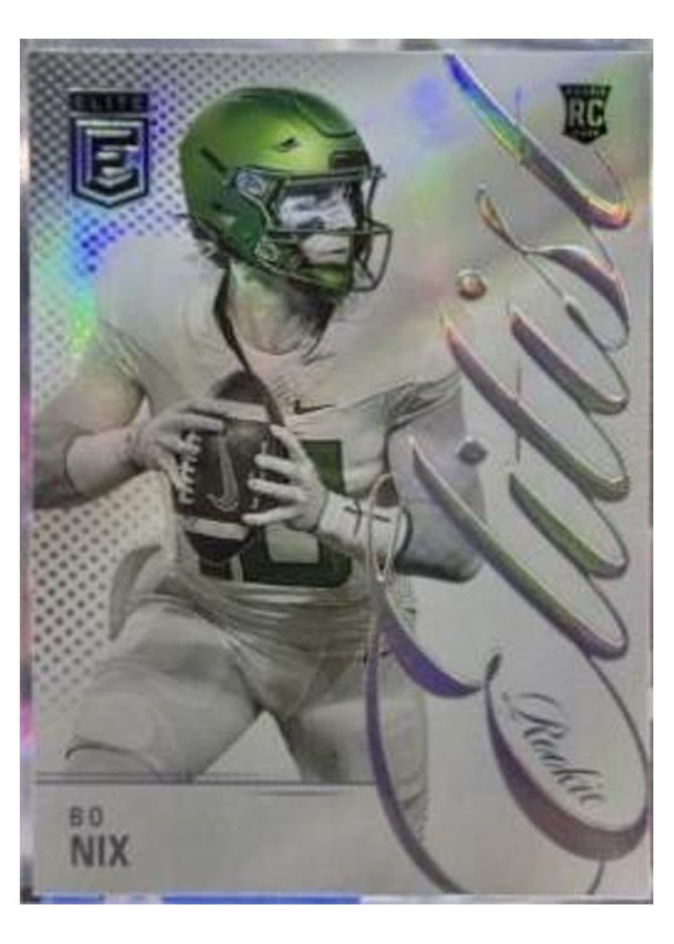 2024 Donruss Elite Rookie Elitist Bo Nix #13 card