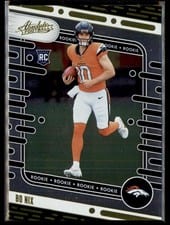 2024 Panini Absolute Base Set Bo Nix #112 card