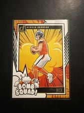 2024 Panini Donruss Bomb Squad Bo Nix #27 card