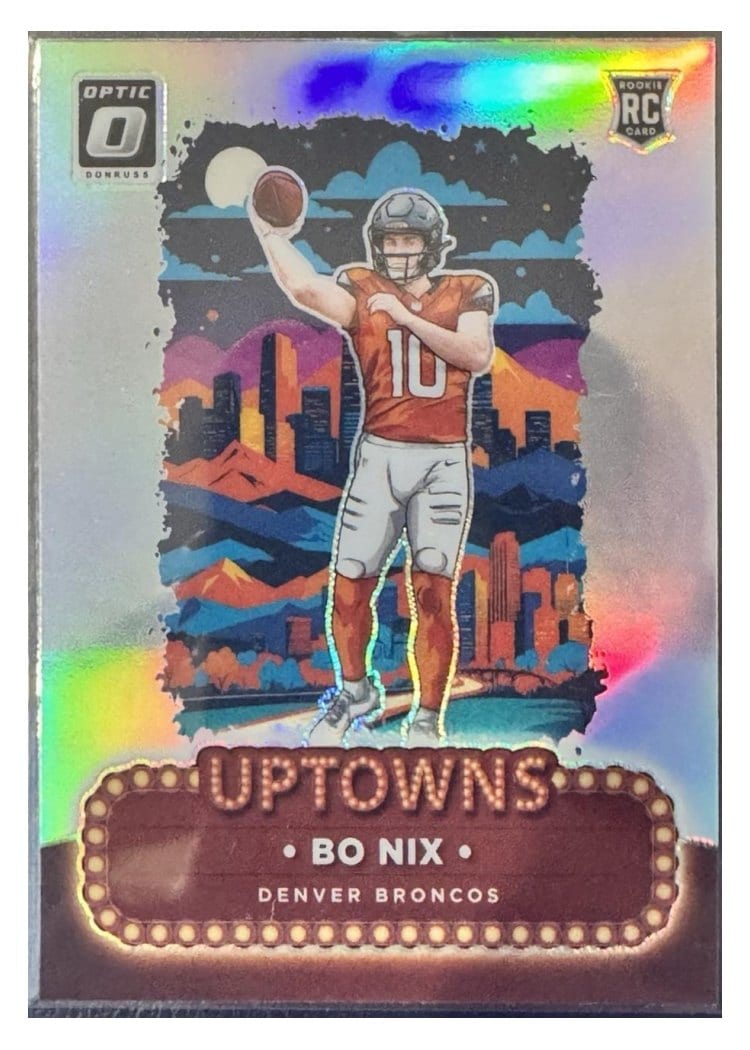2024 Panini Flawless Mastercraft Bo Nix #3 card