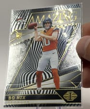 2024 Panini Illusions Amazing Bo Nix #7 card