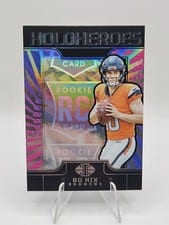 2024 Panini Illusions HoloHeroes Rookies Bo Nix #17 card