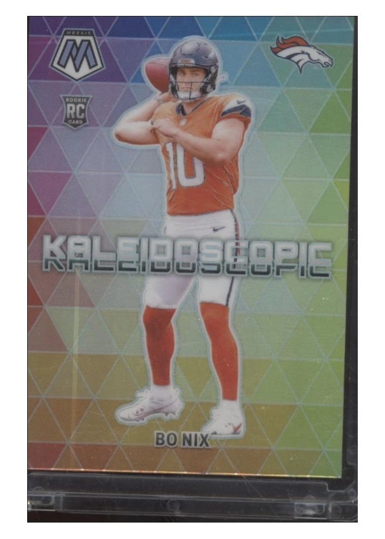 2024 Panini Mosaic Kaleidoscopic Bo Nix #19 card