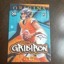2024 Panini Origins Original Gridiron Bo Nix #19 card