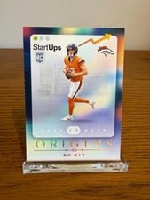 2024 Panini Origins Start-Ups Bo Nix #5 card
