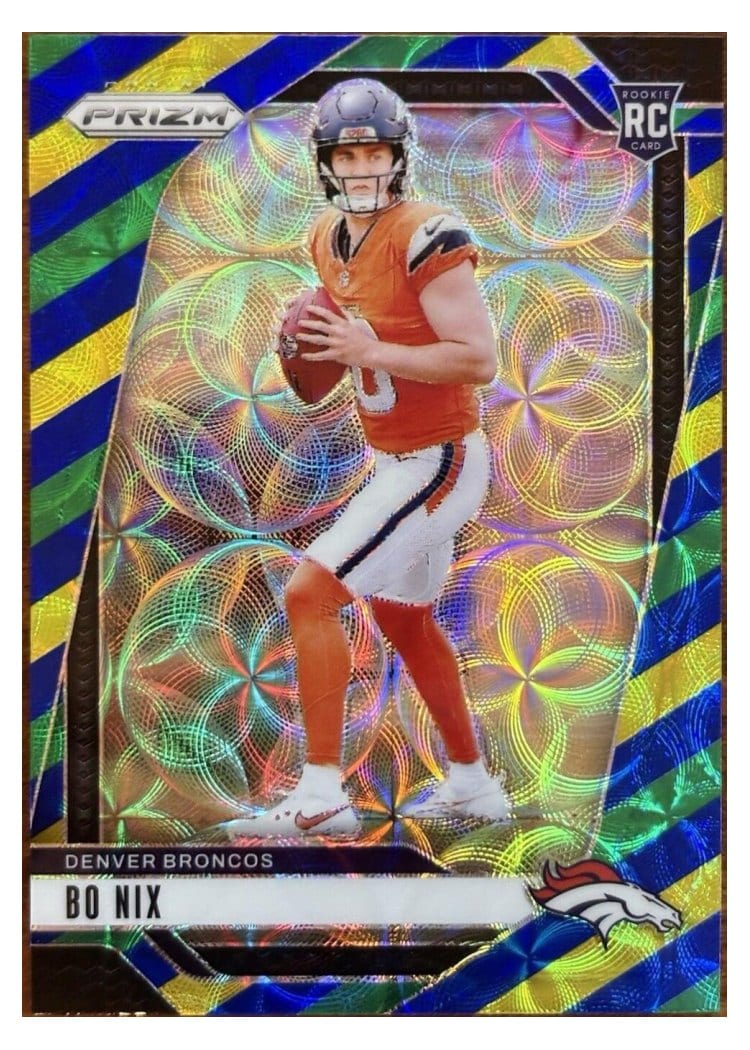 2024 Panini Prizm Bo Nix #309 card