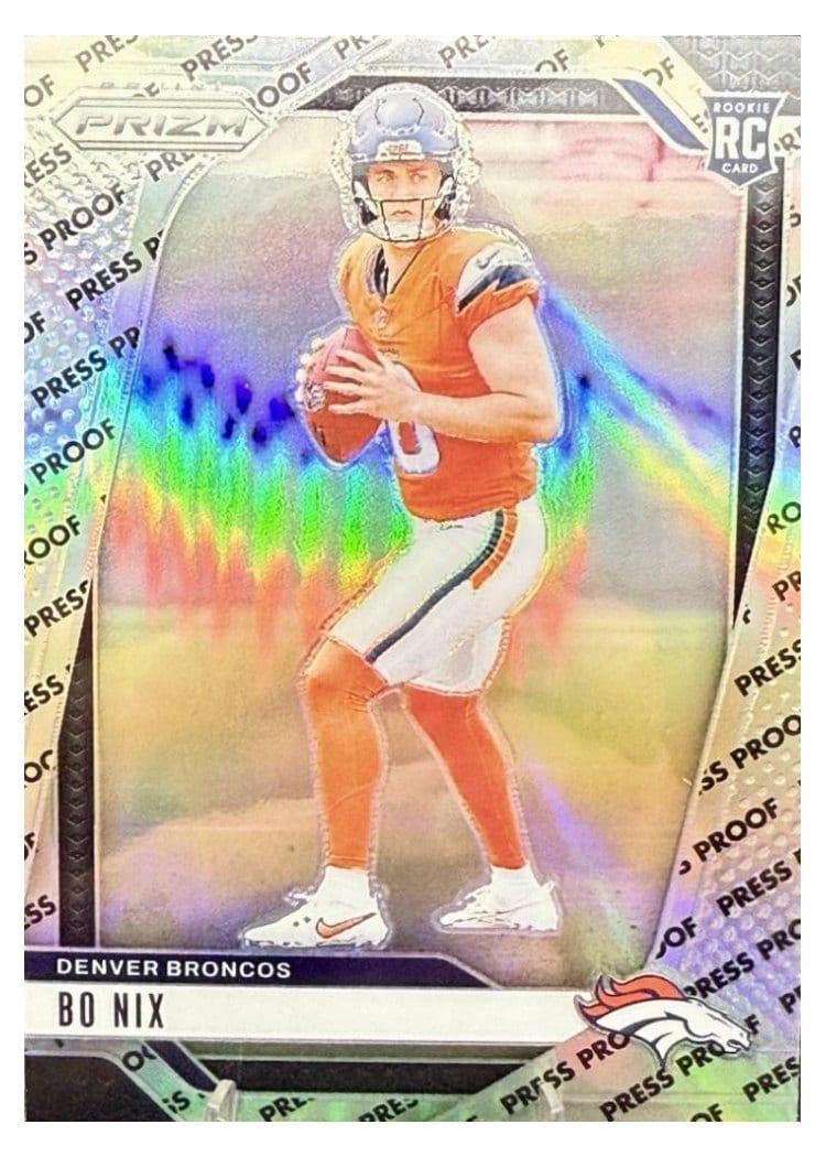 2024 Panini Prizm Bo Nix #309 card
