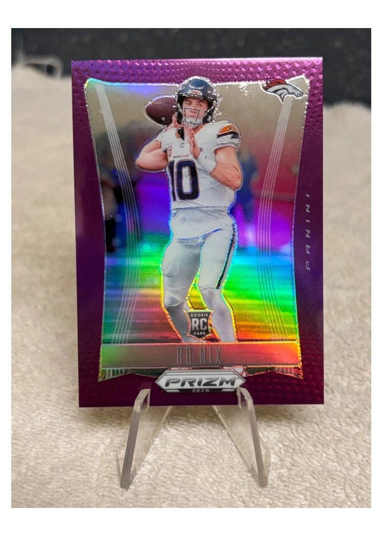 2024 Panini Prizm Bo Nix #309 card