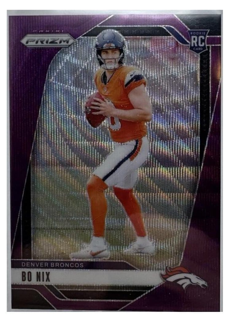 2024 Panini Prizm Bo Nix #309 card