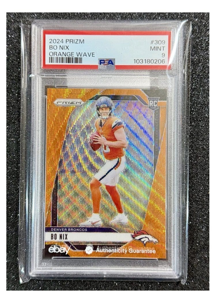 2024 Panini Prizm Bo Nix #309 card