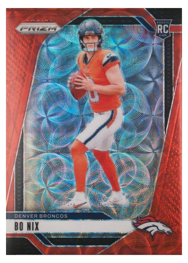 2024 Panini Prizm Bo Nix #309 card