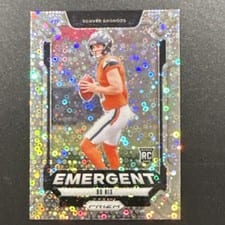 2024 Panini Prizm Emergent Bo Nix #3 card
