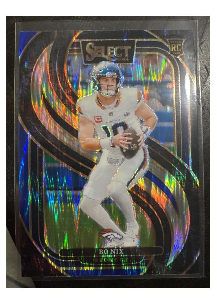 2024 Panini Select Bo Nix #117 card